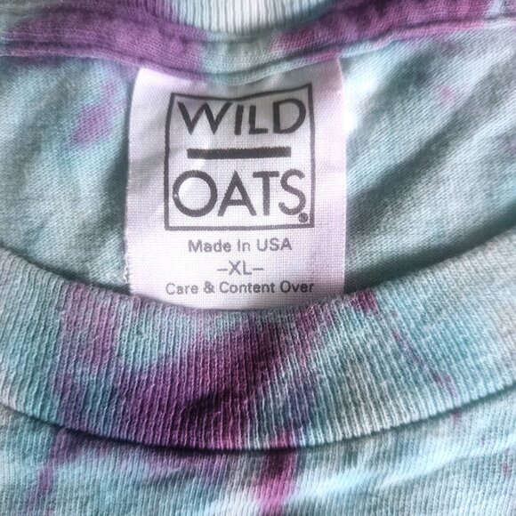 Vintage Allman Brothers Band T-shirt 1995 Tour Size XL Wild Oats All Over Print - Picture 4 of 16